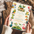 Recherche de safari jungle cartes postales Baby shower garçon