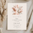 Recherche de petite communion invitations Floral