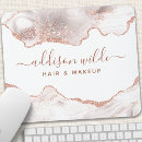 Recherche de paillettes roses tapis souris Or rose