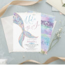 Suche nach meerjungfrau schwanz einladungen Geburtstagsparty