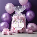 Recherche de floral pourpre rose autocollants Aquarelle