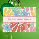 Recherche de retro anniversaire cartes Aquarelle