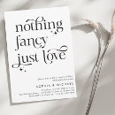 Recherche de nothing fancy just love Moderne
