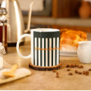 Recherche de rayures marines tasses Monogramme