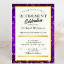 Recherche de célébration de retraite invitations Élégant