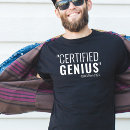 Suche nach lustiges genie tshirts Für ihn