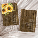 Recherche de tournesol mariage invitations Bouquet
