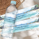 Recherche de mariage eau étiquettes Aquarelle
