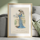 Suche nach blaues kleid poster 19 jahrhundert