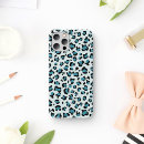 Recherche de léopard bleu iphone coques Empreinte de léopard