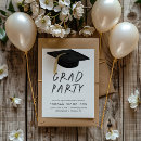 Recherche de cap graduation invitations Grand parti