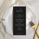 Recherche de menu élégant mariage menus Réception