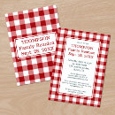 Recherche de buffalo check invitations Rouge blanc