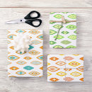 Recherche de rétro motif atomique papier cadeau Les années 50