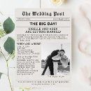Suche nach nostalgische hochzeit einladungen Zeitungshochzeit