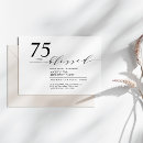 Suche nach 75 jahre einladungen Schwarz