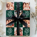 Recherche de multi photo papier cadeau Typographie