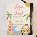 Recherche de surf vintage invitations Fête d'anniversaire