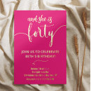 Recherche de ans invitations Rose et or