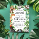 Suche nach dino party lädt ein einladungen Junge