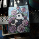 Recherche de panda bleu posters Fleurs