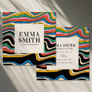 Suche nach retro regenbogen visitenkarten Bunt