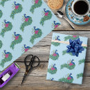 Suche nach peacock geschenkpapier Blau