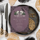 Recherche de skull bridal shower invitations Pour elle