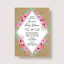 Recherche de watercolor flowers baby shower invitations Pour tous