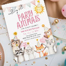 Suche nach waldtier party einladungen Aquarell