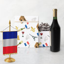 Recherche de la drapeau france papier cadeau Paris