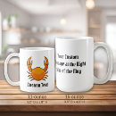 Recherche de conceptions de zodiaque tasses Crabe