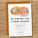 Recherche de bagels invitations Moderne
