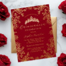 Recherche de rouge vintage invitations Fête
