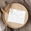 Recherche de recettes cartes Élégant