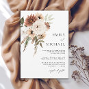 Recherche de boho floral invitations Élégant