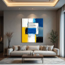 Recherche de conception numérique impressions sur toile Couleurs vives
