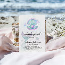 Recherche de pearl baby shower invitations Aquarelle