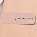 Recherche de design badge identification Pour elle