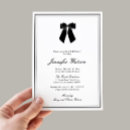 Suche nach black and white bridal shower einladungen Bride