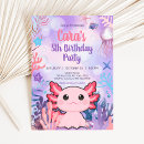 Recherche de axolotl invitations Mignon