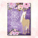 Recherche de cheval rose invitations Girl