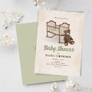 Recherche de nursery baby shower invitations Vintage