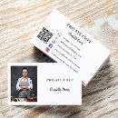 Recherche de chef privé cartes visite Restauration