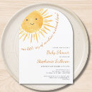 Recherche de soleil baby shower invitations Pour tous