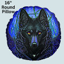 Recherche de loup de chien coussins Sauvage