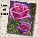 Suche nach regentropfen puzzle Blumen