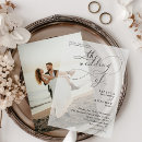 Recherche de vellum invitations Simple