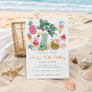 Recherche de tropicale 30ans anniversaire invitations Luau