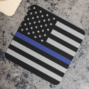 Suche nach amerikanische flagge untersetzer Polizei